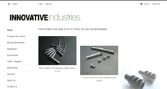 Desktop Screenshot of innovativeindustriesllc.com